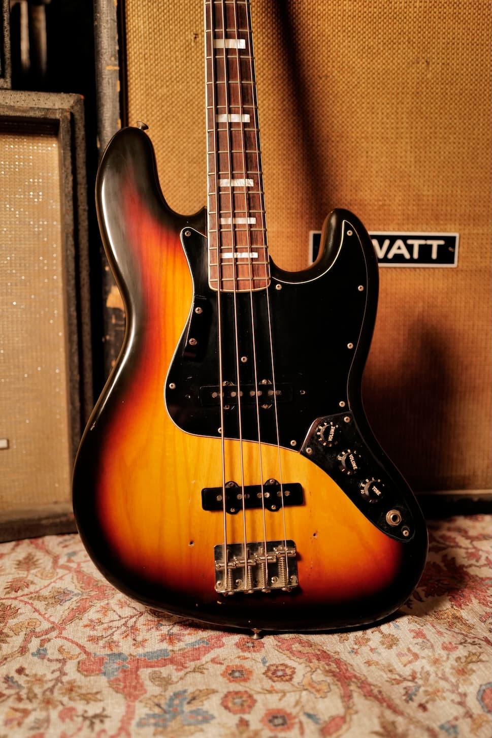 Fender Jazz Bass 1978 Sunburst Ex Adam Clayton (U2)