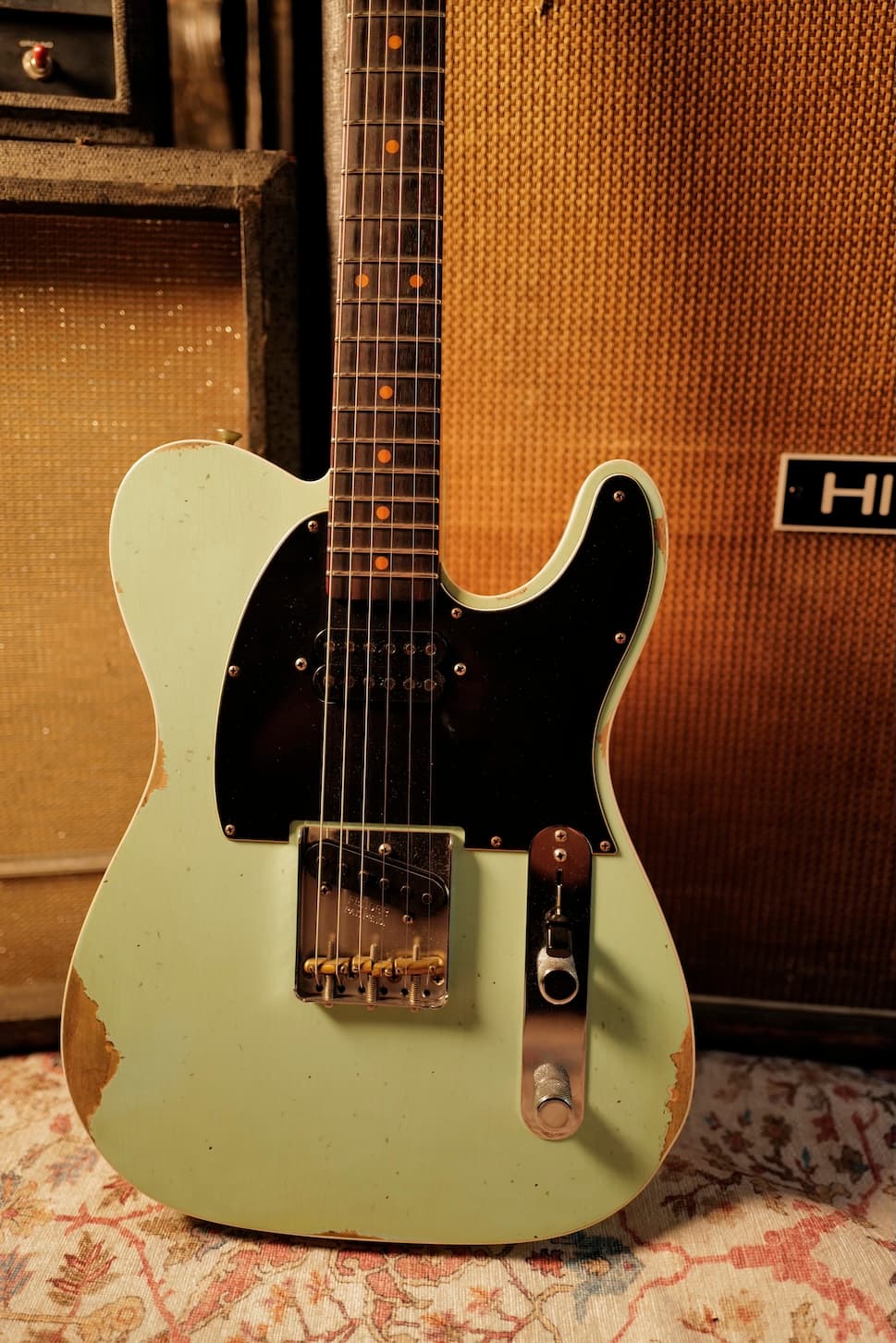 Fender Telecaster Custom Custom Shop – Surf Green – Heavy Relic